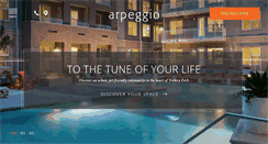 Desktop Screenshot of livearpeggio.com